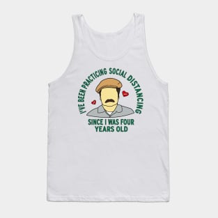 Social distancing Ron Tank Top